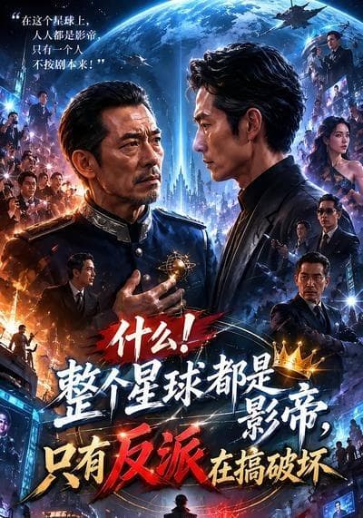 什么！整个星球都是影帝，只有反派在搞破坏海报
