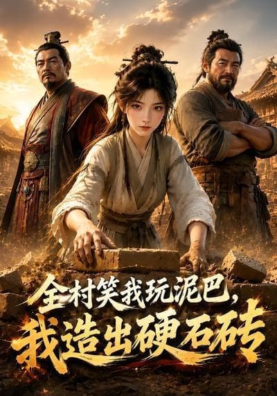 全村笑我玩泥巴，我造出硬石砖海报