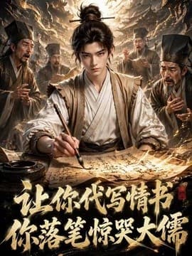 让你代写情书，你落笔惊哭大儒海报