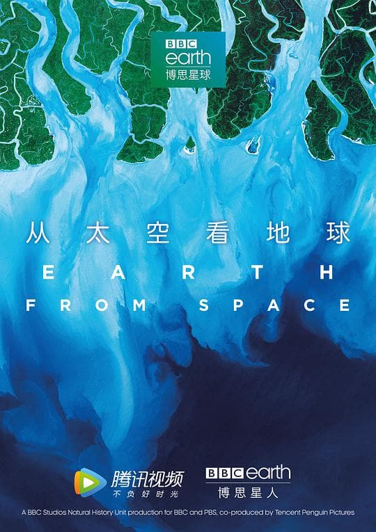 从太空看地球海报